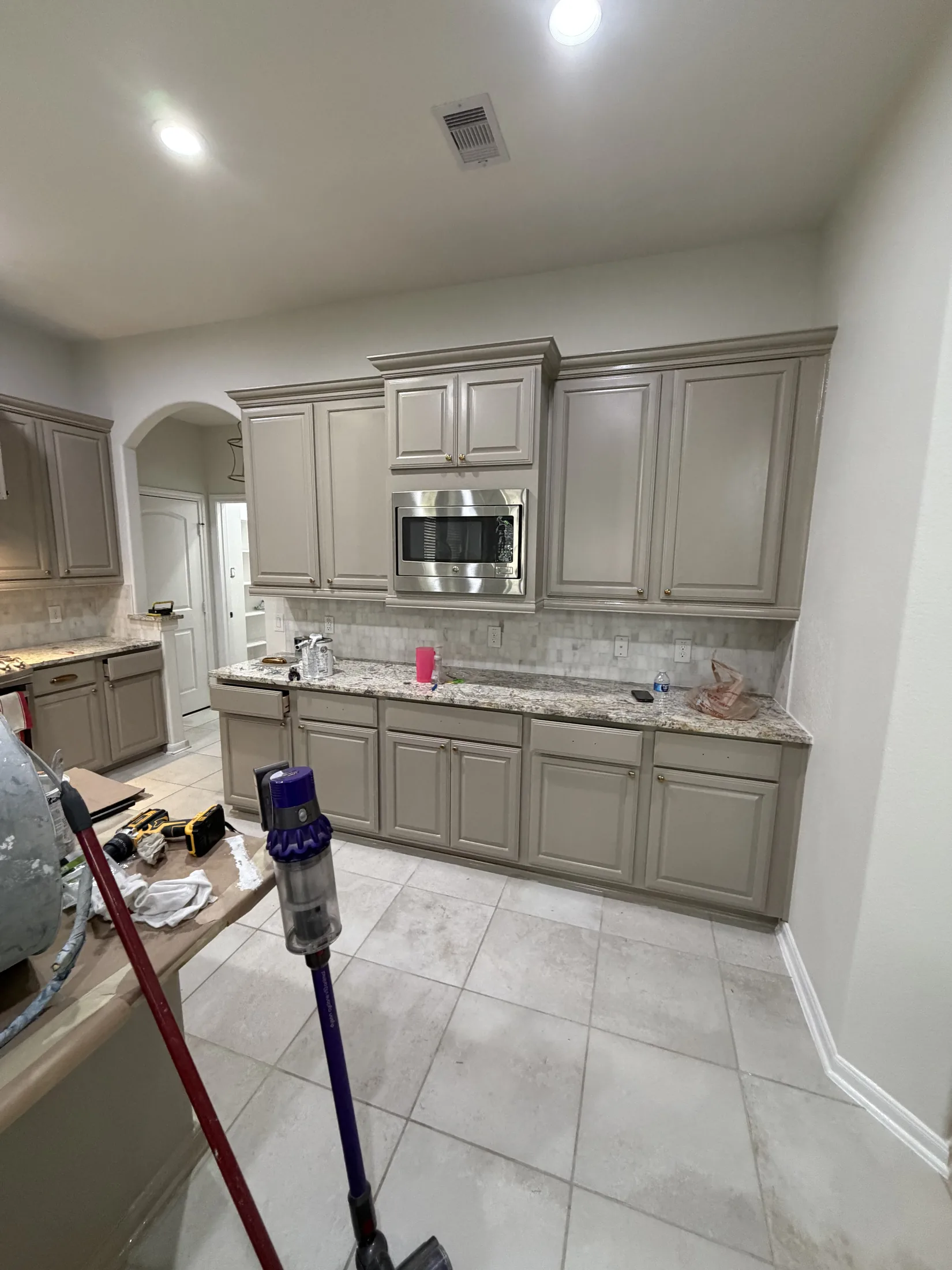 Kitchen Cabinet Paint Transformation additional project photo 2